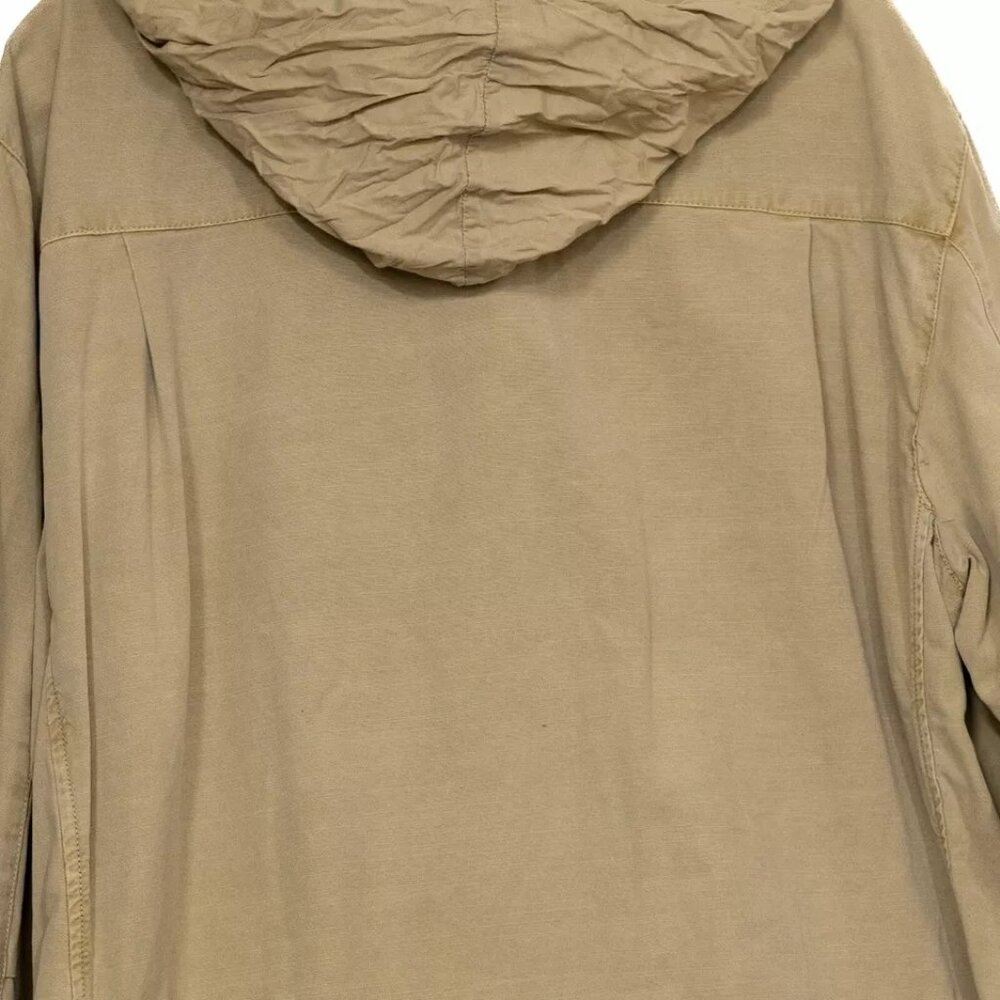 Structure Mens Beige Jacket Solid 4 Pockets Butto… - image 6